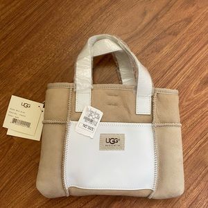 NWT Ugg Mini Grab Tote Bag in Sand
